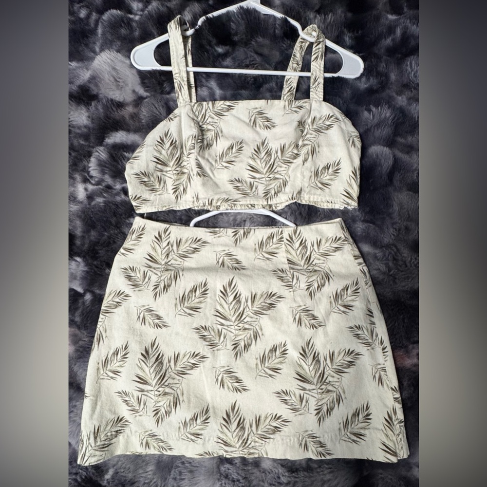 By Together-Crop Top & Skirt